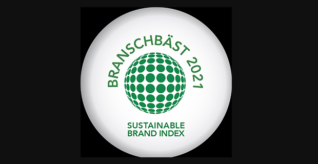 Sustainable Brand Index har utsett Scandic till det mest hållbara företaget inom kategorin Hotell.